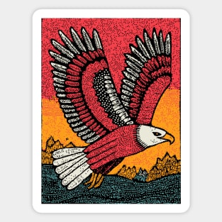 Soaring Eagle | Symbol of Freedom Magnet